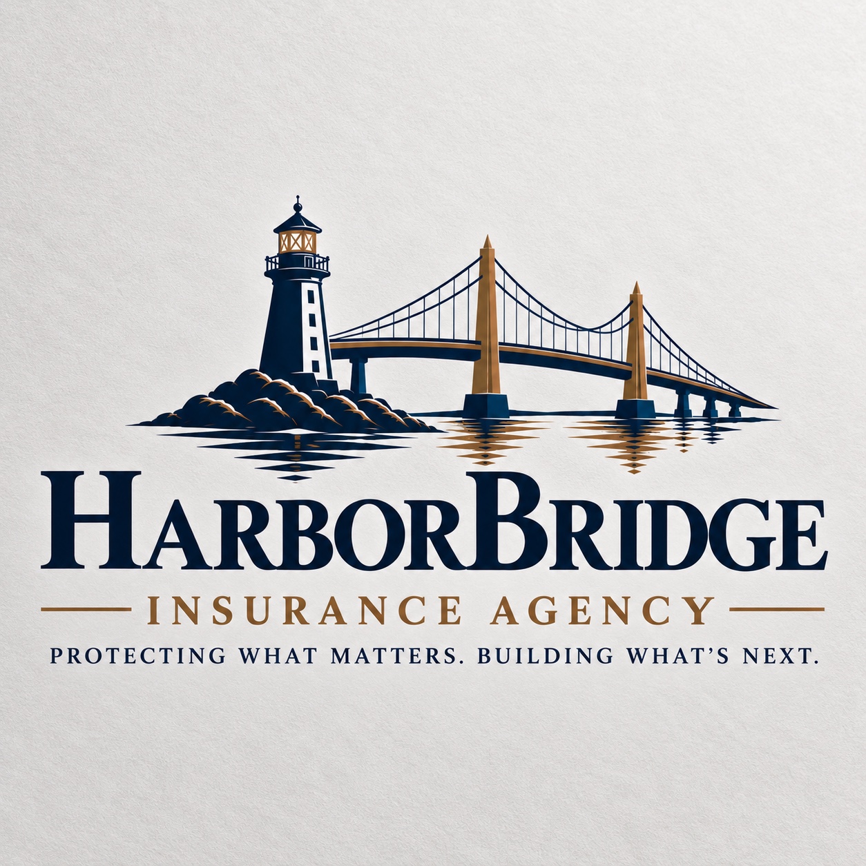 HarborBridge Insurance Agency. Protecting what matters. Building what’s next.